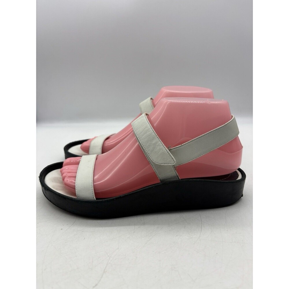 Balenciaga Sandals Strappy Flat Women’s Size EU 37 US 6.5-7 White SEE PHOTOS - Picture 3 of 12